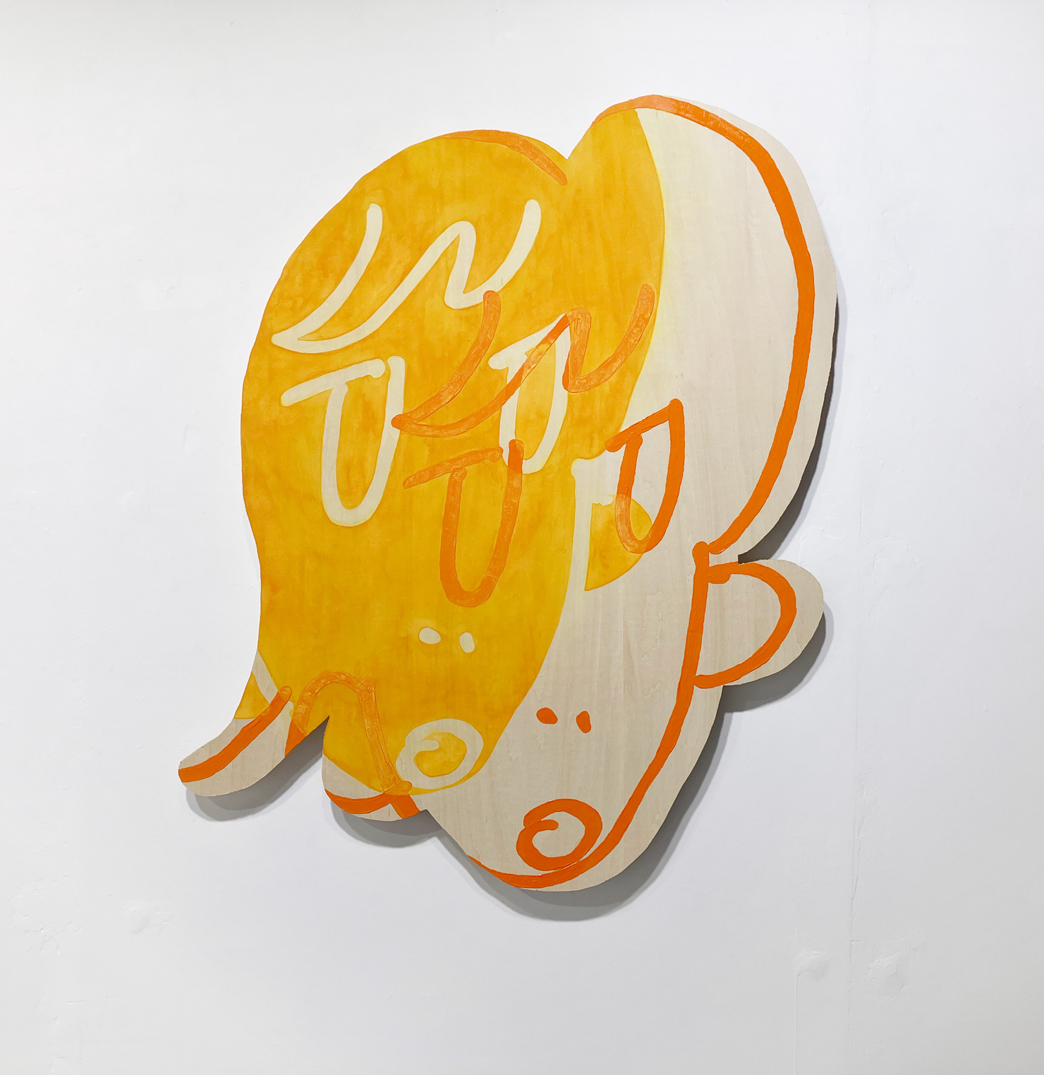 17. 「Spring」 / 水干絵具、アクリル絵具、ジェルメディウム、ベニヤ / 750×916mm / 2026 / ¥121,000