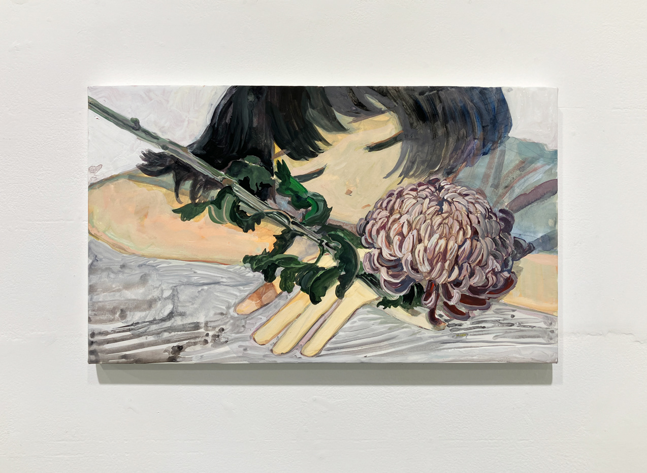 8. みなはむ 『たとえば僕が死んだら』 / 木製パネルに紙、アクリル / 410×242mm / 2026 / SOLD OUT