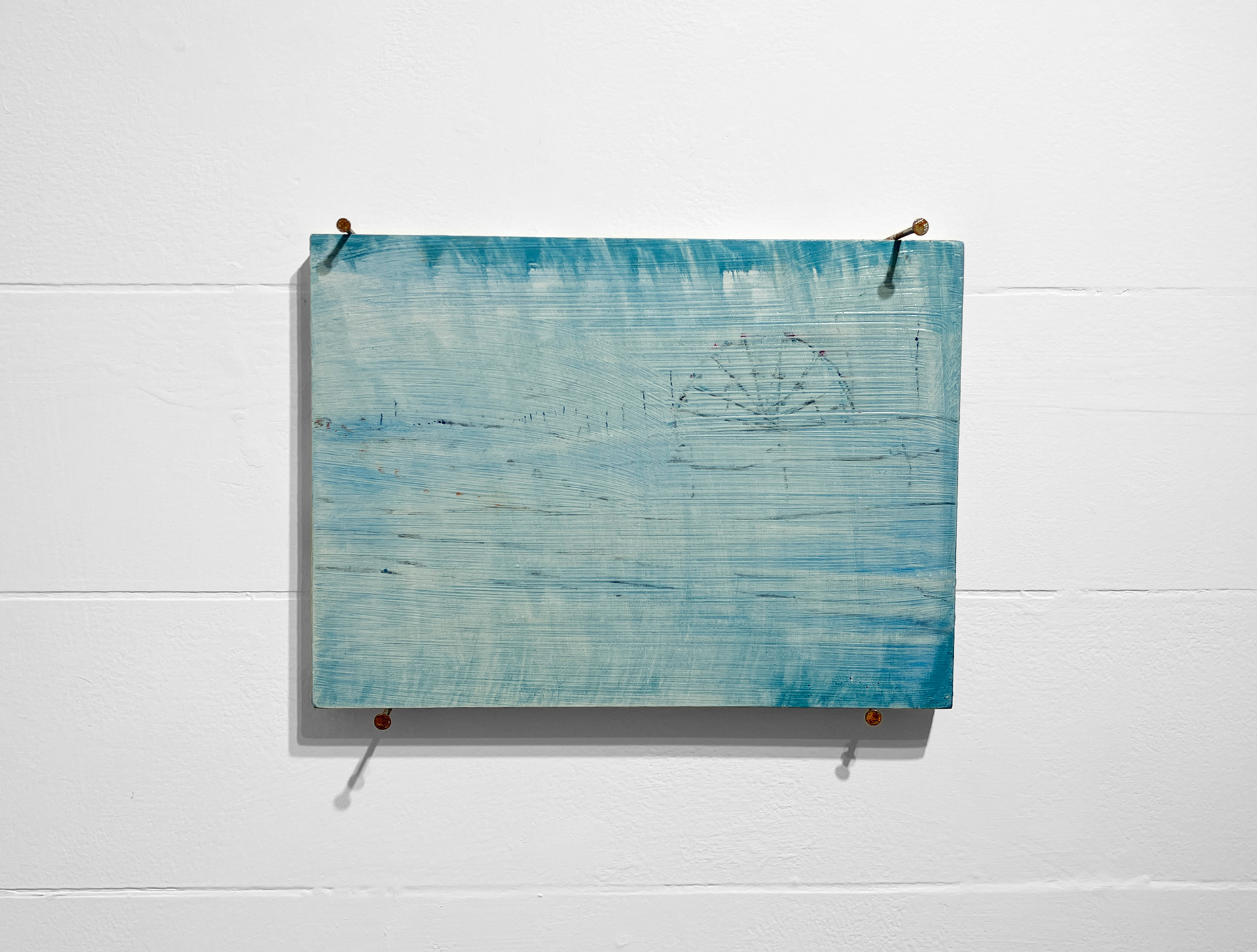 17. 中澤龍二 『葛西』 / 油絵、板 / 206x150mm/ 2025 / ¥18,000