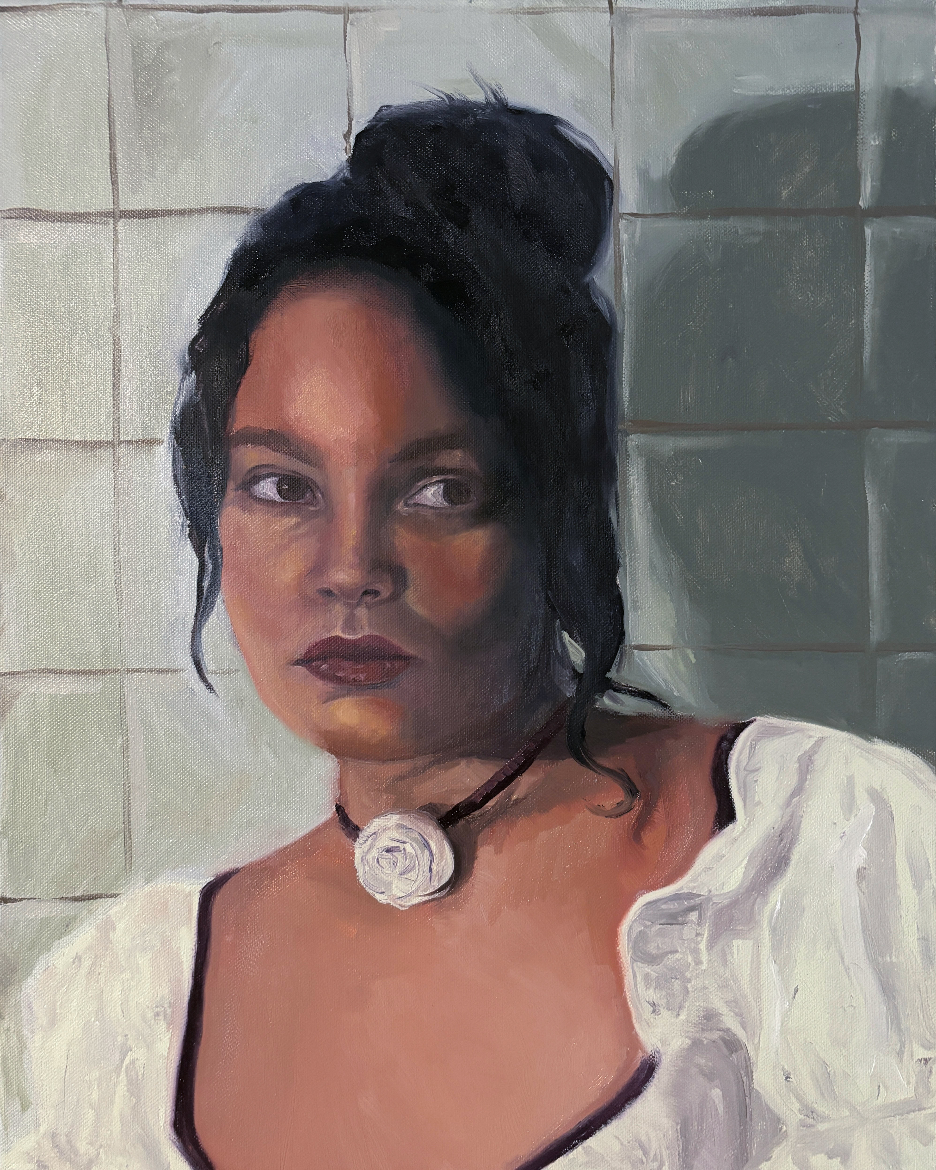 lauren1, oil on canvas
