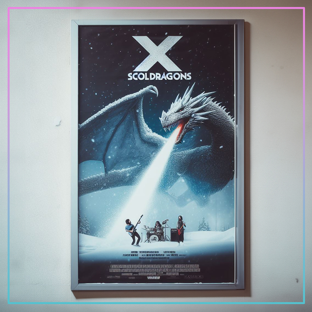 In "XScoldragons," a band of unlikely heroes must stop a ruthless ice-spitting dragon from freezing the world into oblivion.