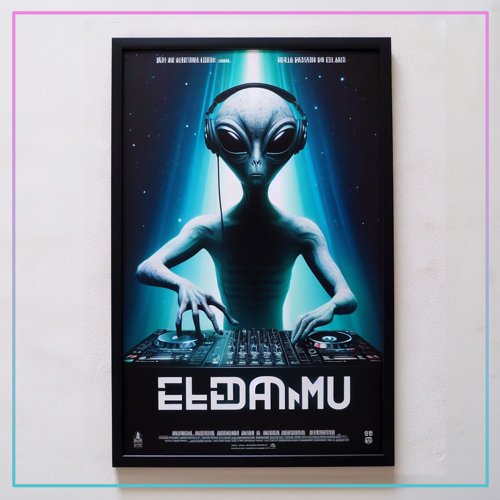 In the sci-fi movie "Eledanmu," a rebellious Earthling teams up with an alien DJ to save the universe through music and intergalactic beats.