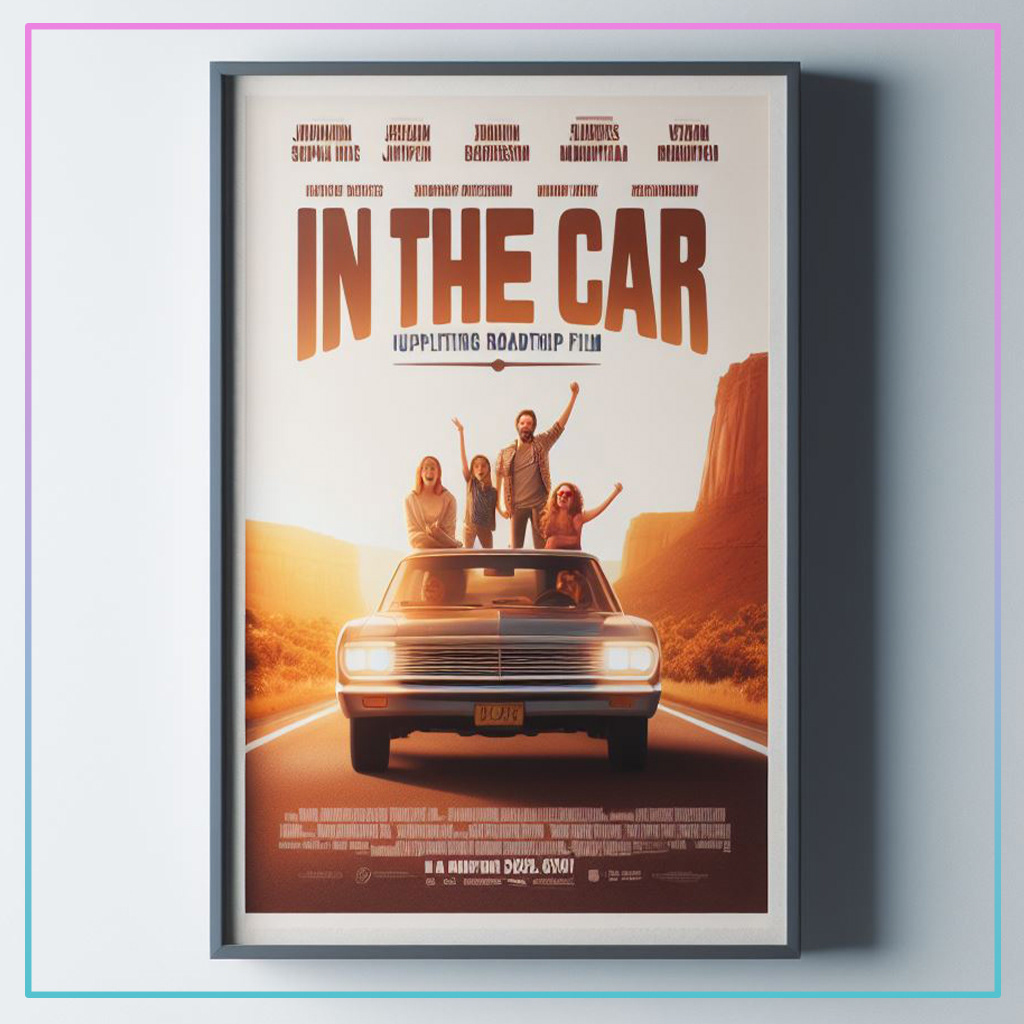 "In the Car" is a comedy movie that explores the culture and humor of a family who travels to different countries in their car.