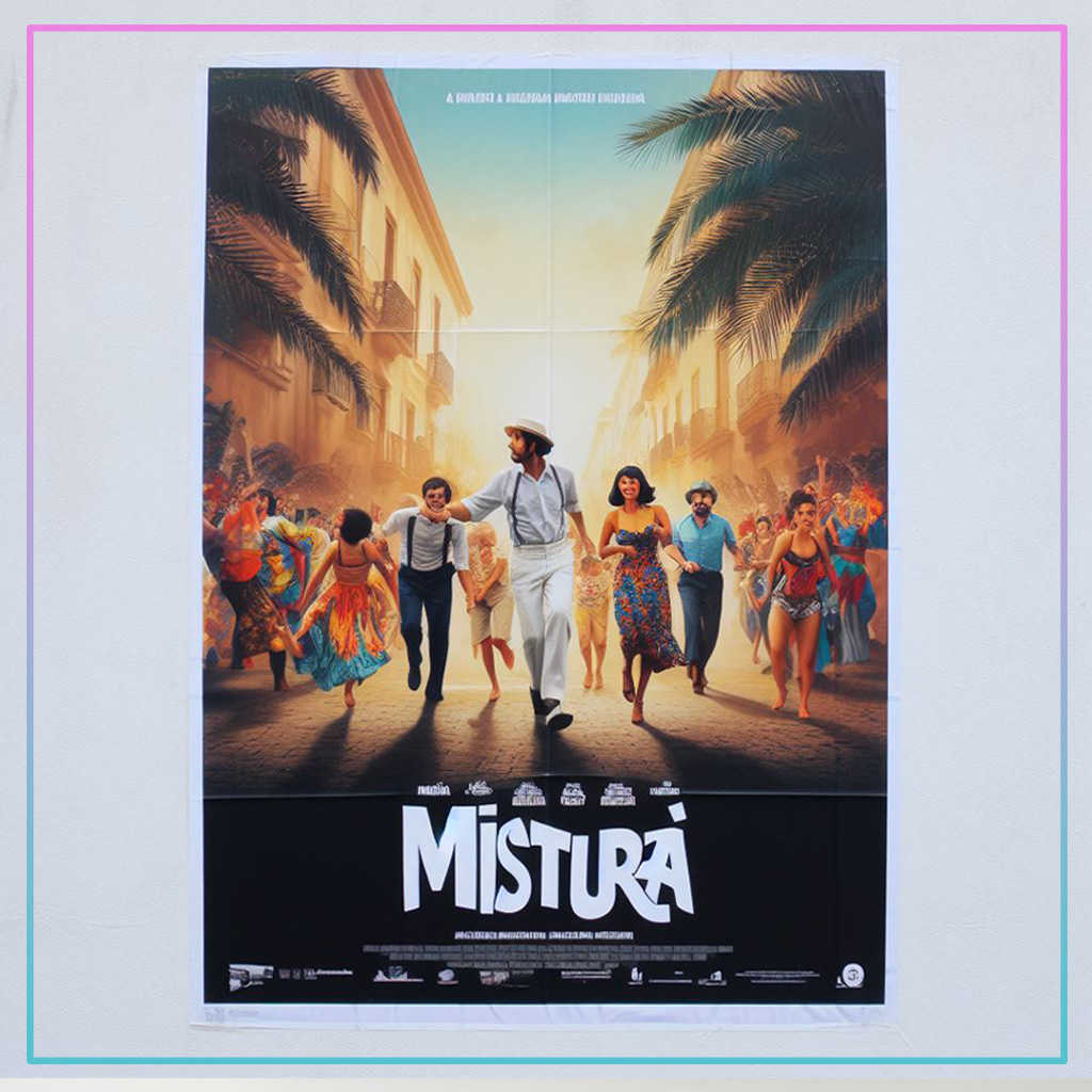 "Mistura" is a Brazilian film that tells the story of a singer who dreams of becoming a star, but has to deal with the prejudices of the music industry.