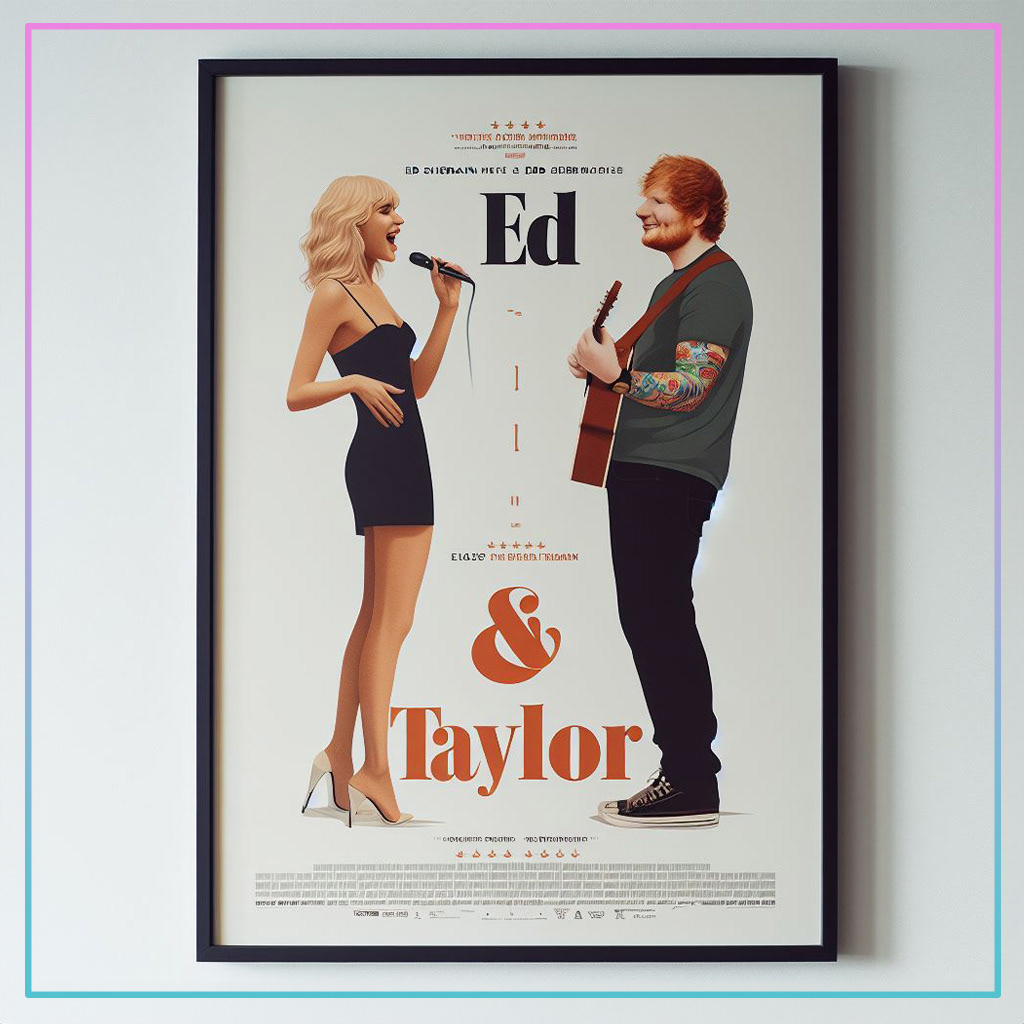 "Ed & Taylor" is a musical film that chronicles the rise of Ed Sheeran and Taylor Swift, showcasing their bond, struggles, and collaborations.