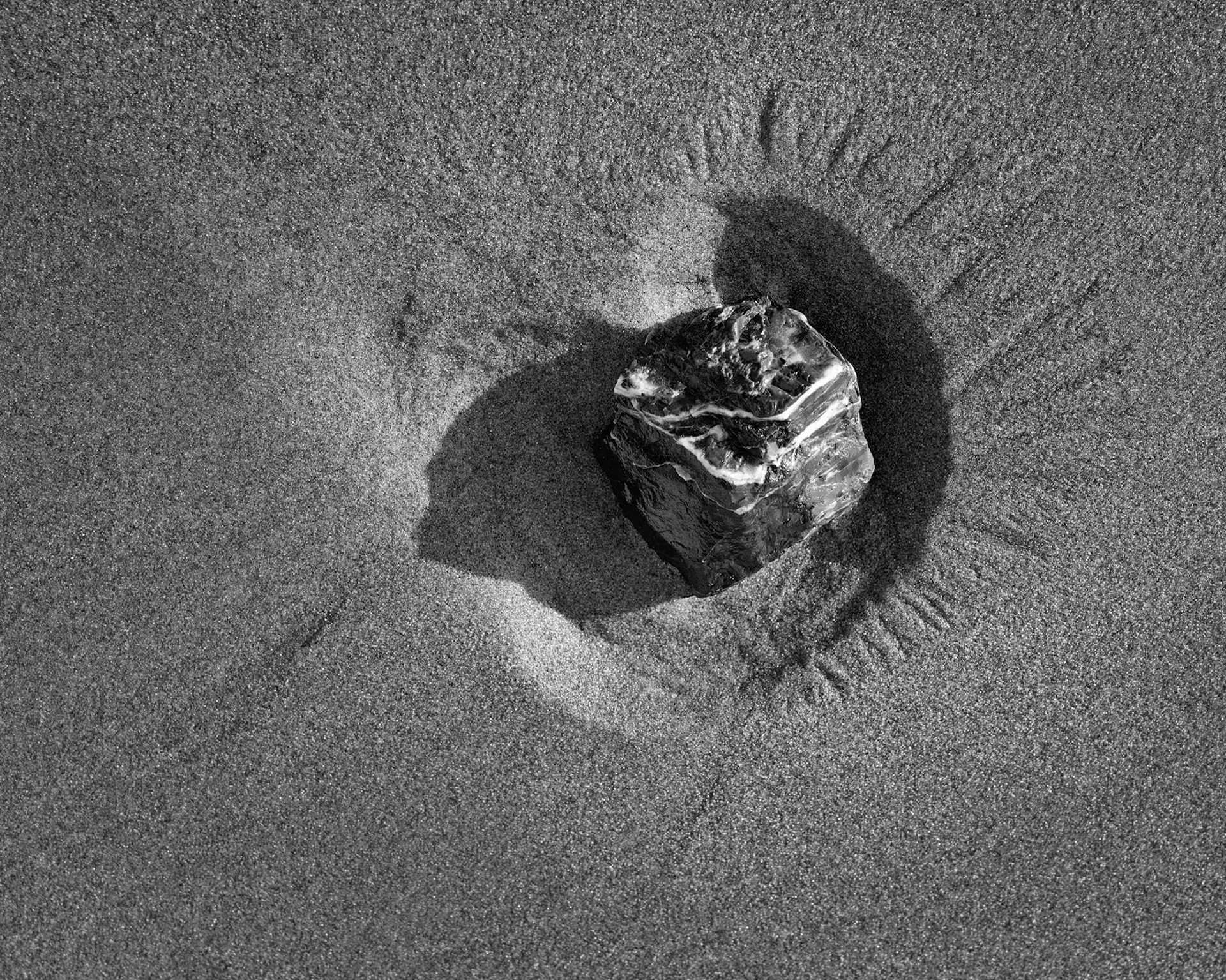 I imagine the Hadj where millions of pilgrims have worn down the ground as they circumambulate the Kabela even as crowds stream in toward the enclosure from the rest of the world.