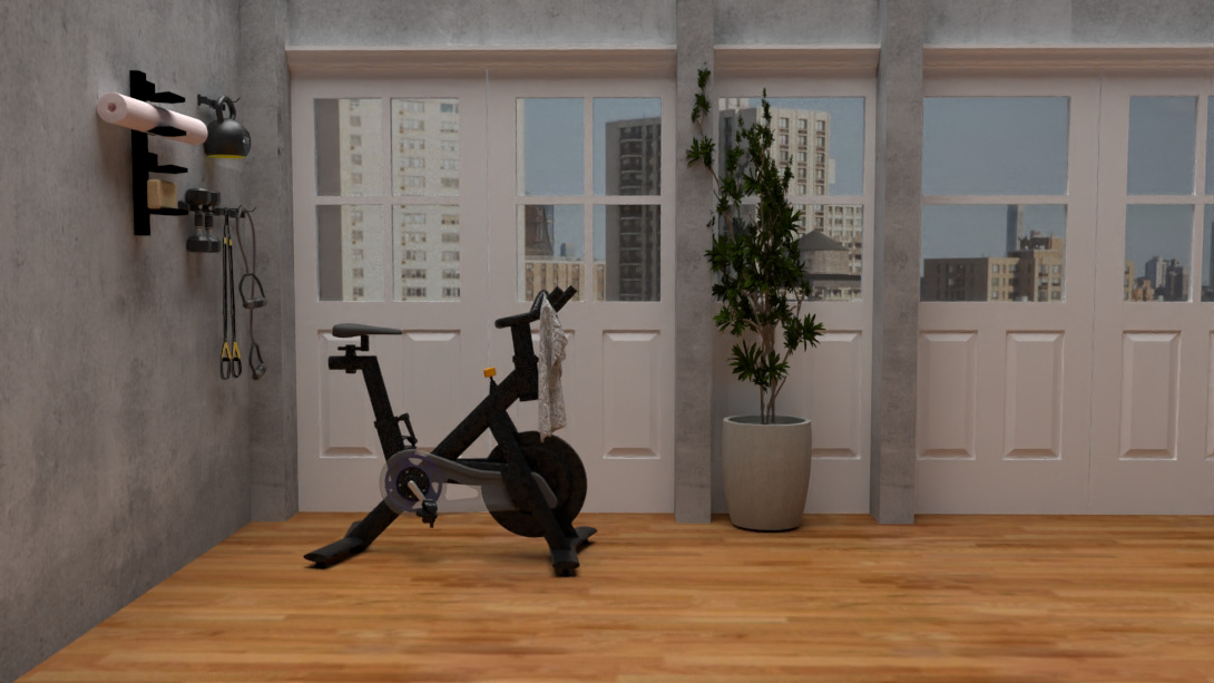 Saatva Super bowl Commercial - Gym Set