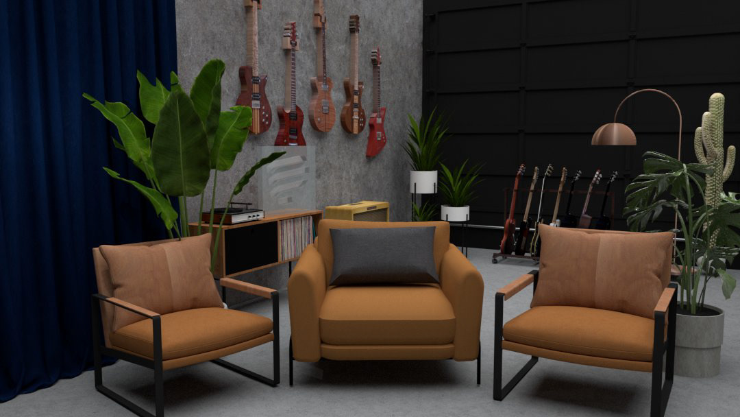 Pick Up Music Podcast ALT Set Design