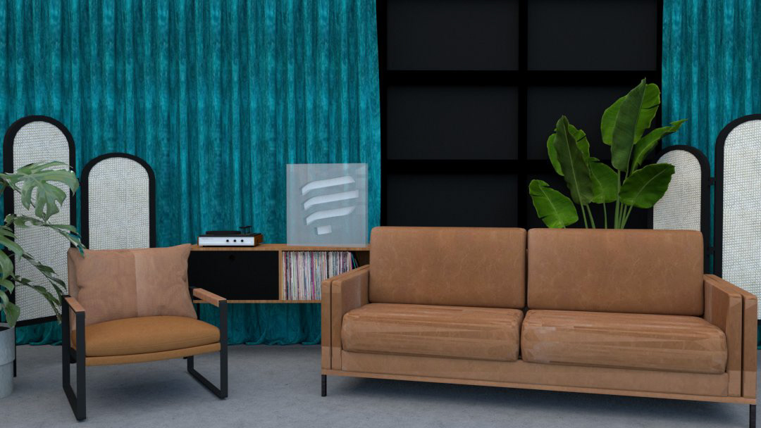 Pick Up Music Podcast Final Set Design