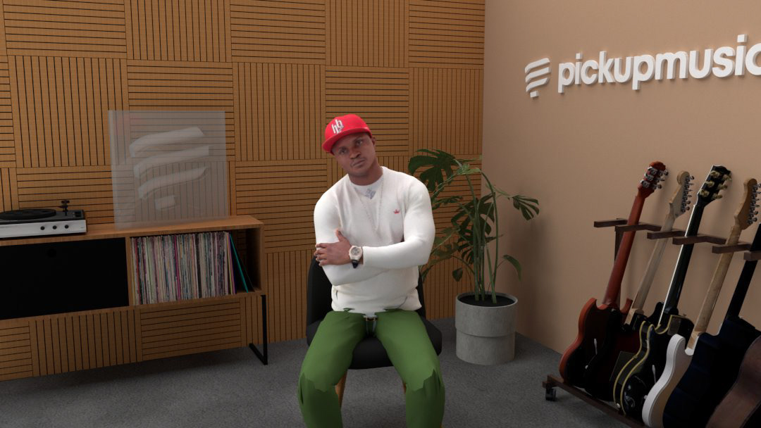 Pick Up Music Podcast ALT Set Design