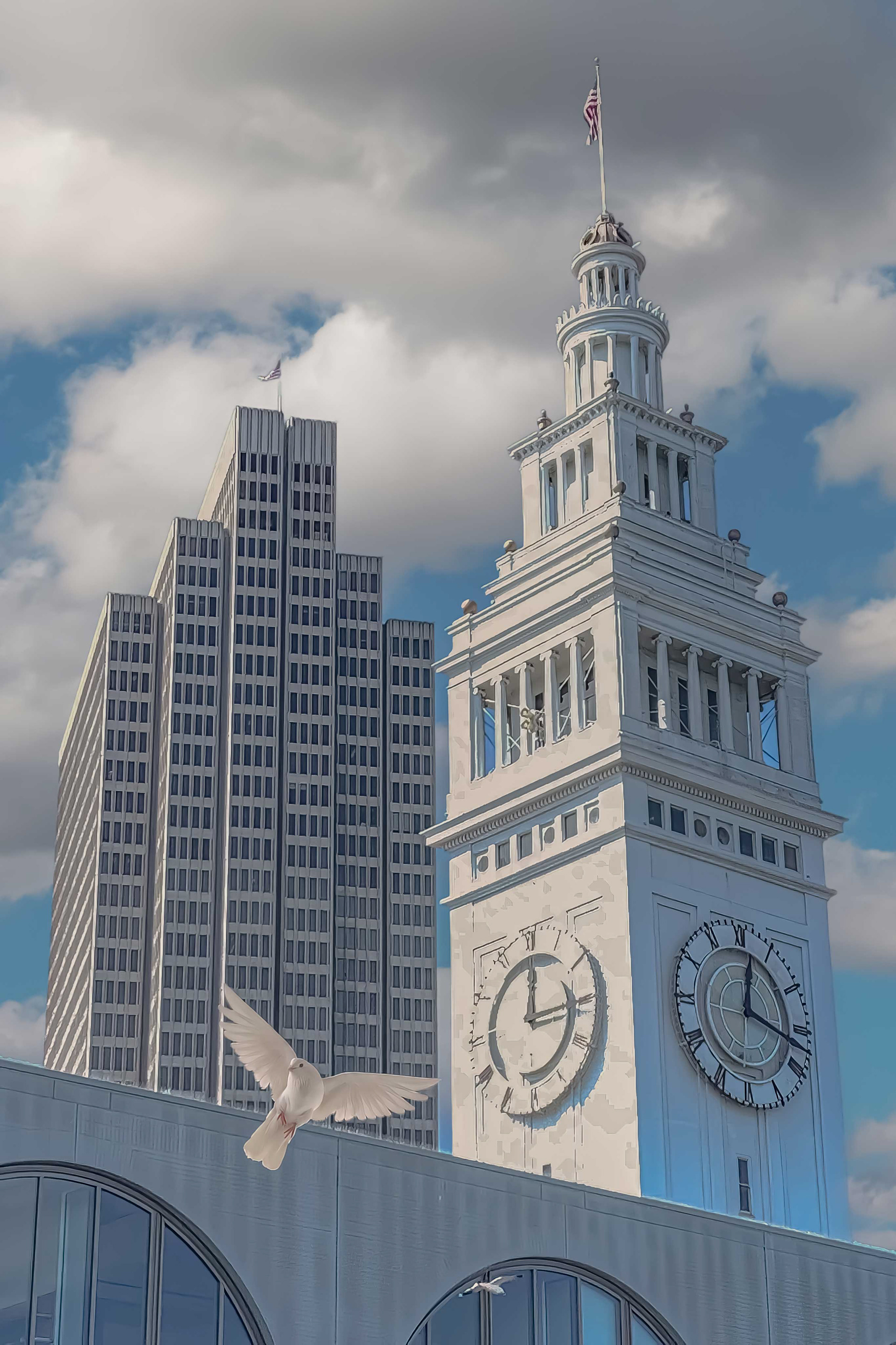 Ferry Building and Four Embarcadero