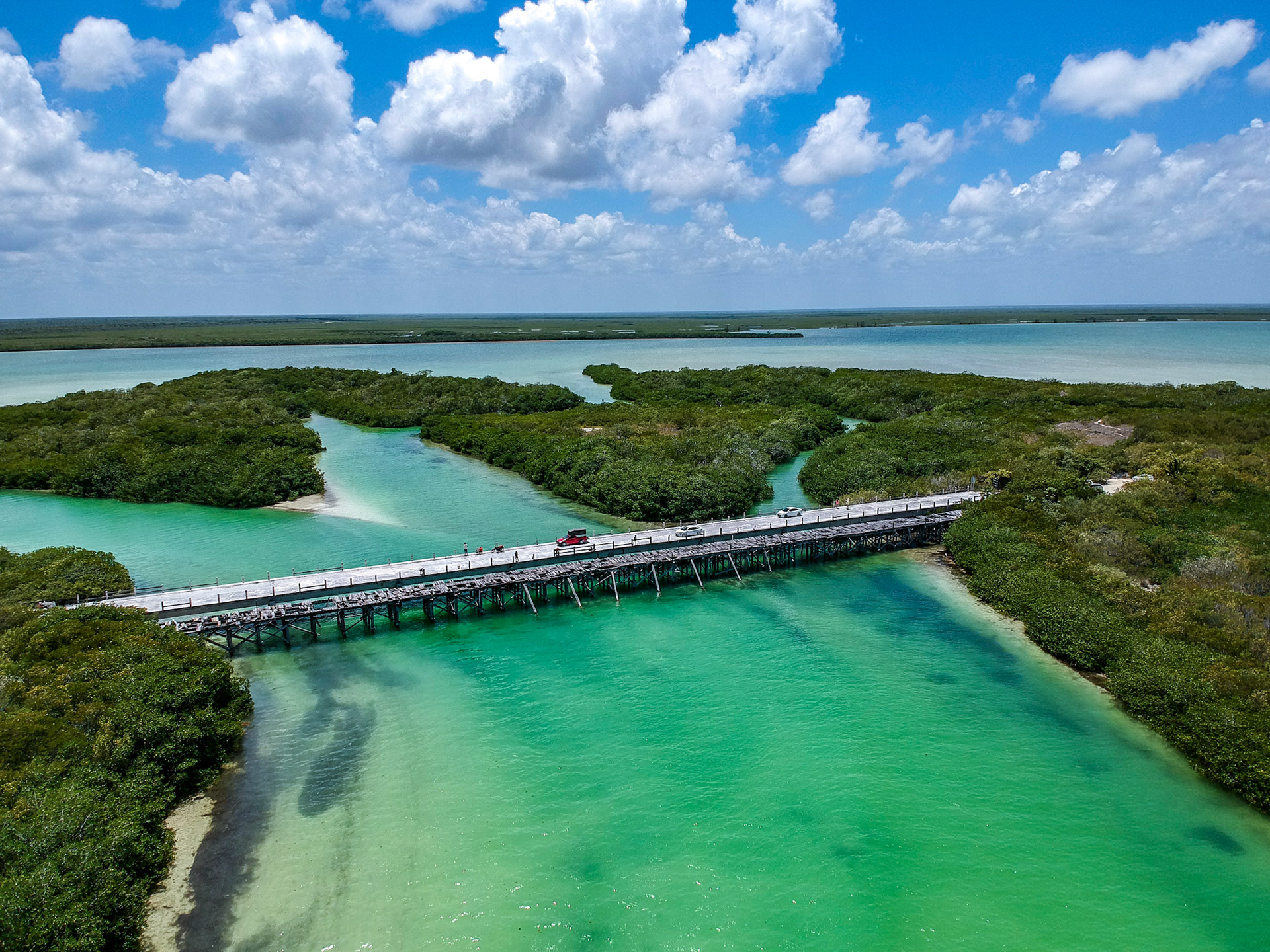 PUENTE DE BOCA PAILA TULUM Q. ROO