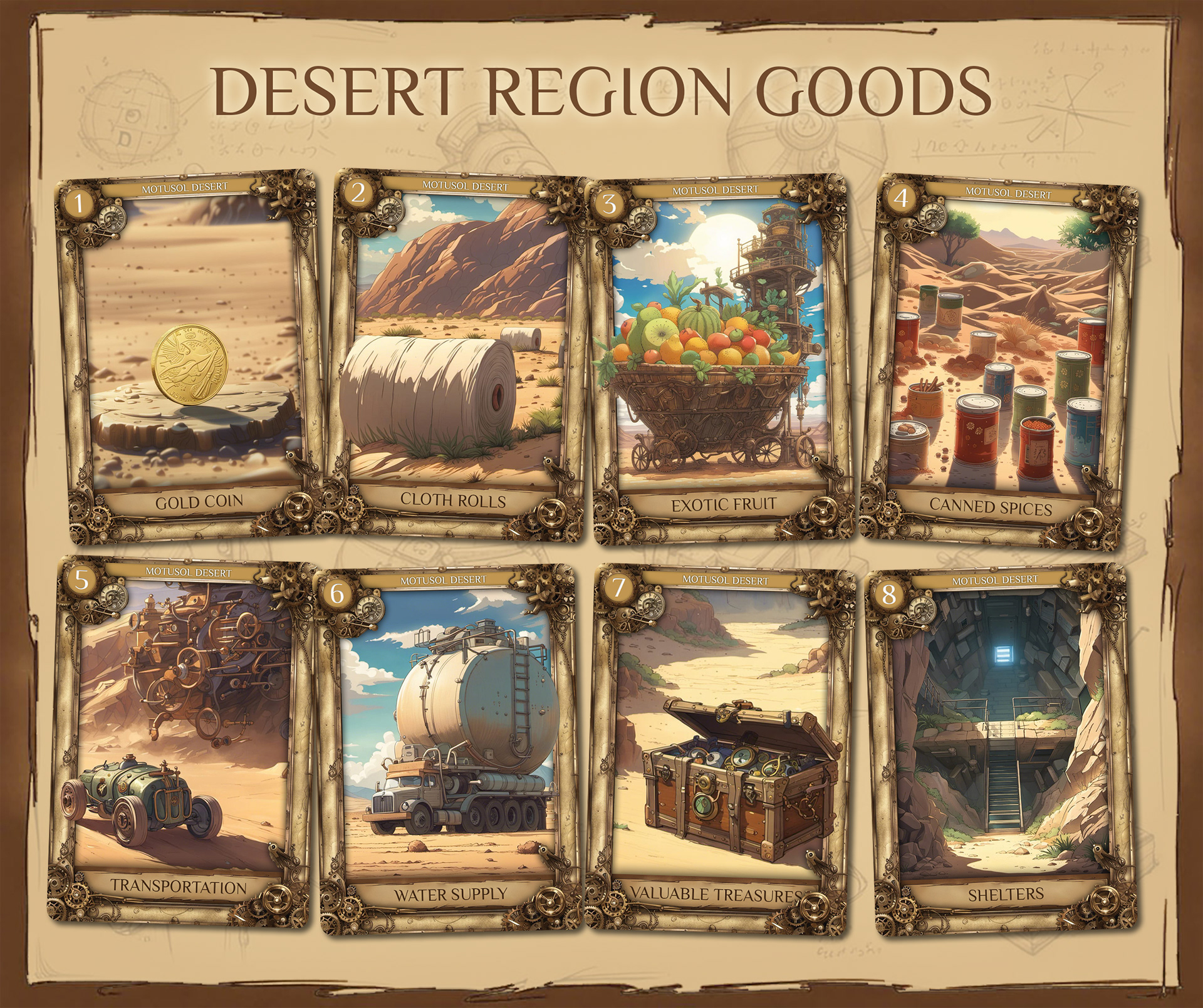 Card Game Graphic Design - Adobe Photoshop