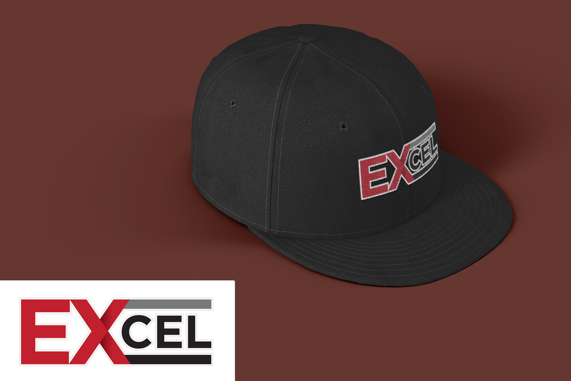 EXcel Logo and Branding Design - Adobe Illustrator