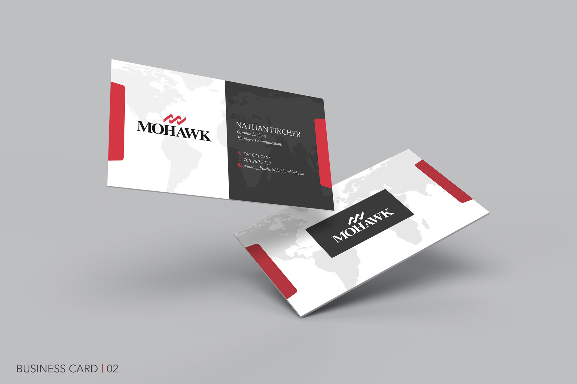 Mohawk Business Card - Adobe Illustrator