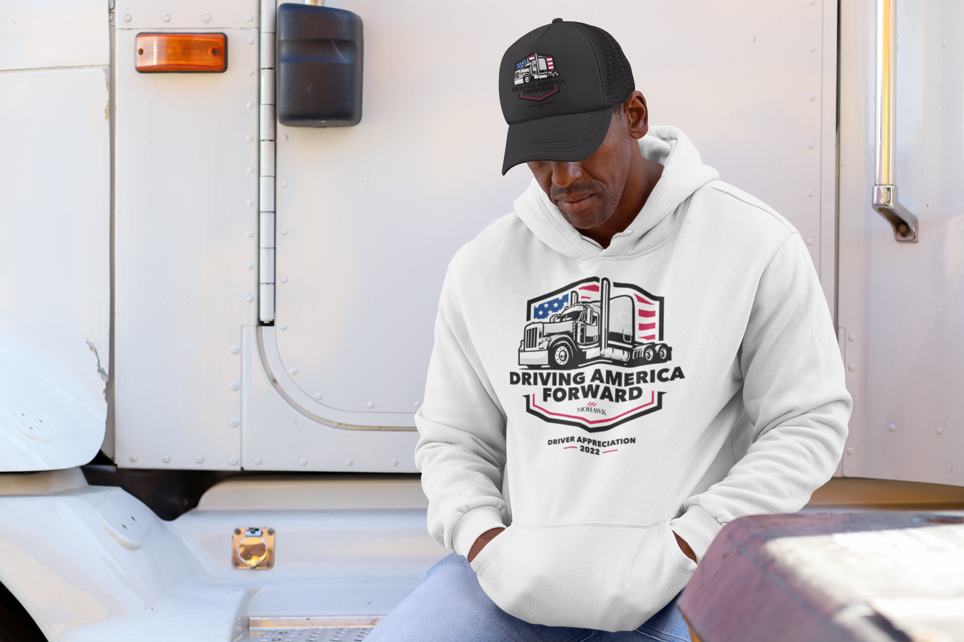 Mohawk Driver Shirt Design - Adobe Illustrator