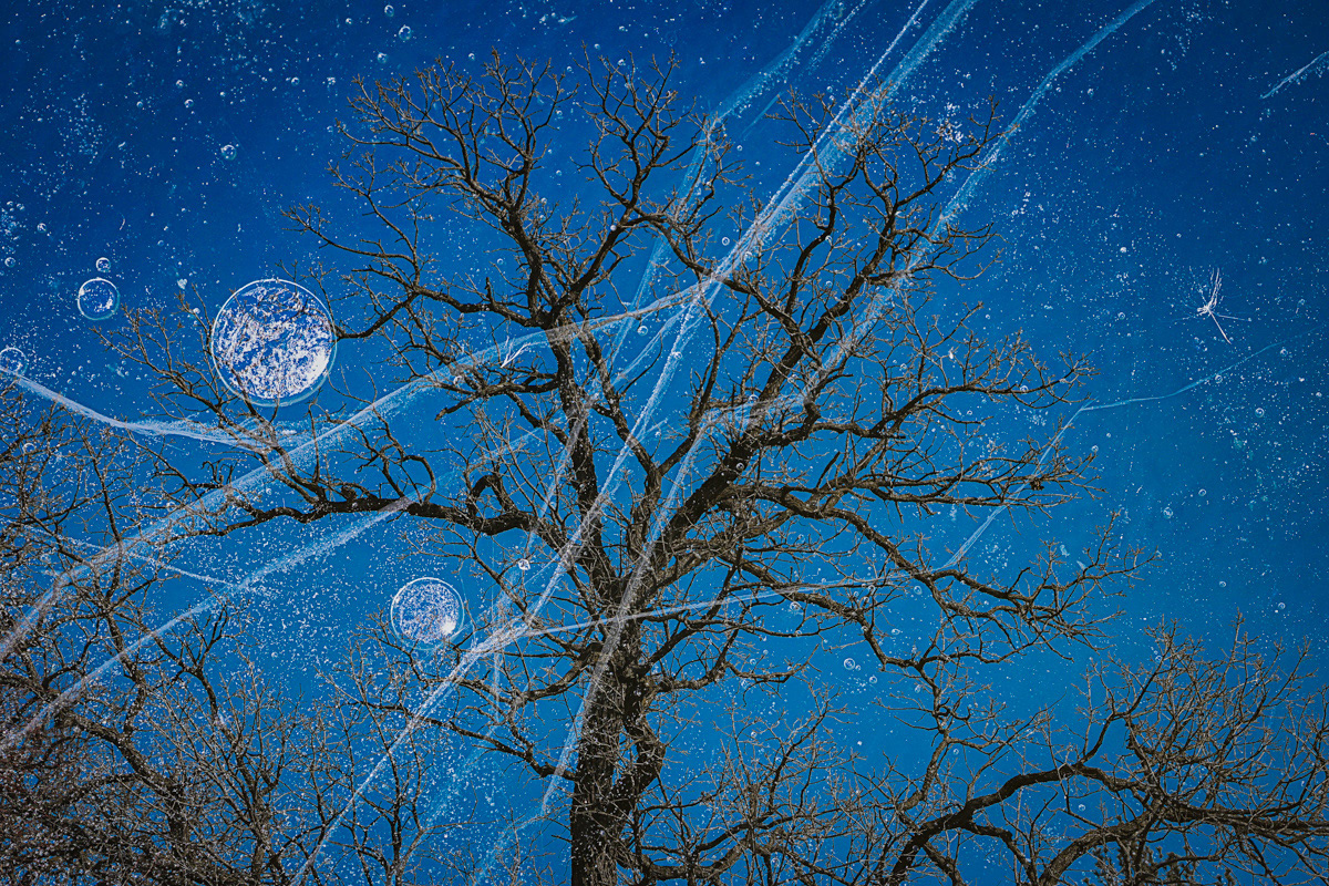 Triangulation, Photography, in-camera multiple exposure