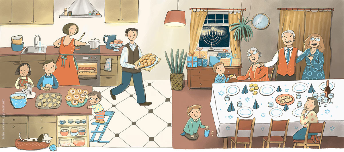 Illustration for "Highlights" magazine