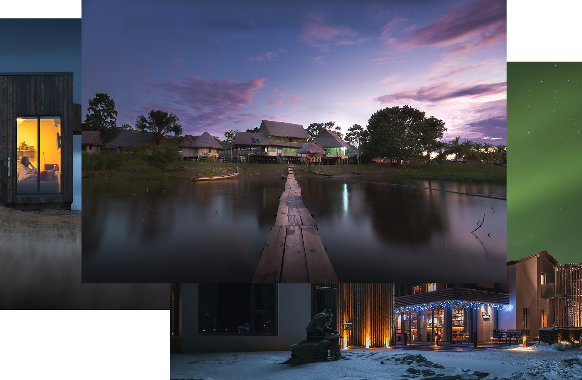 Exterior photography capturing high-quality imagery for hotels, vacation rentals, and properties alike.