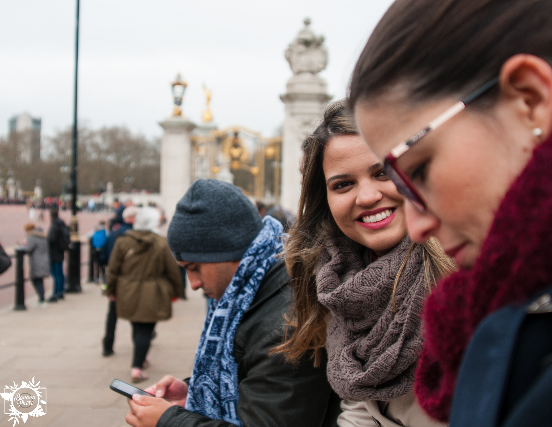 Fausto, Amanda e Ana Flavia - London, 2019