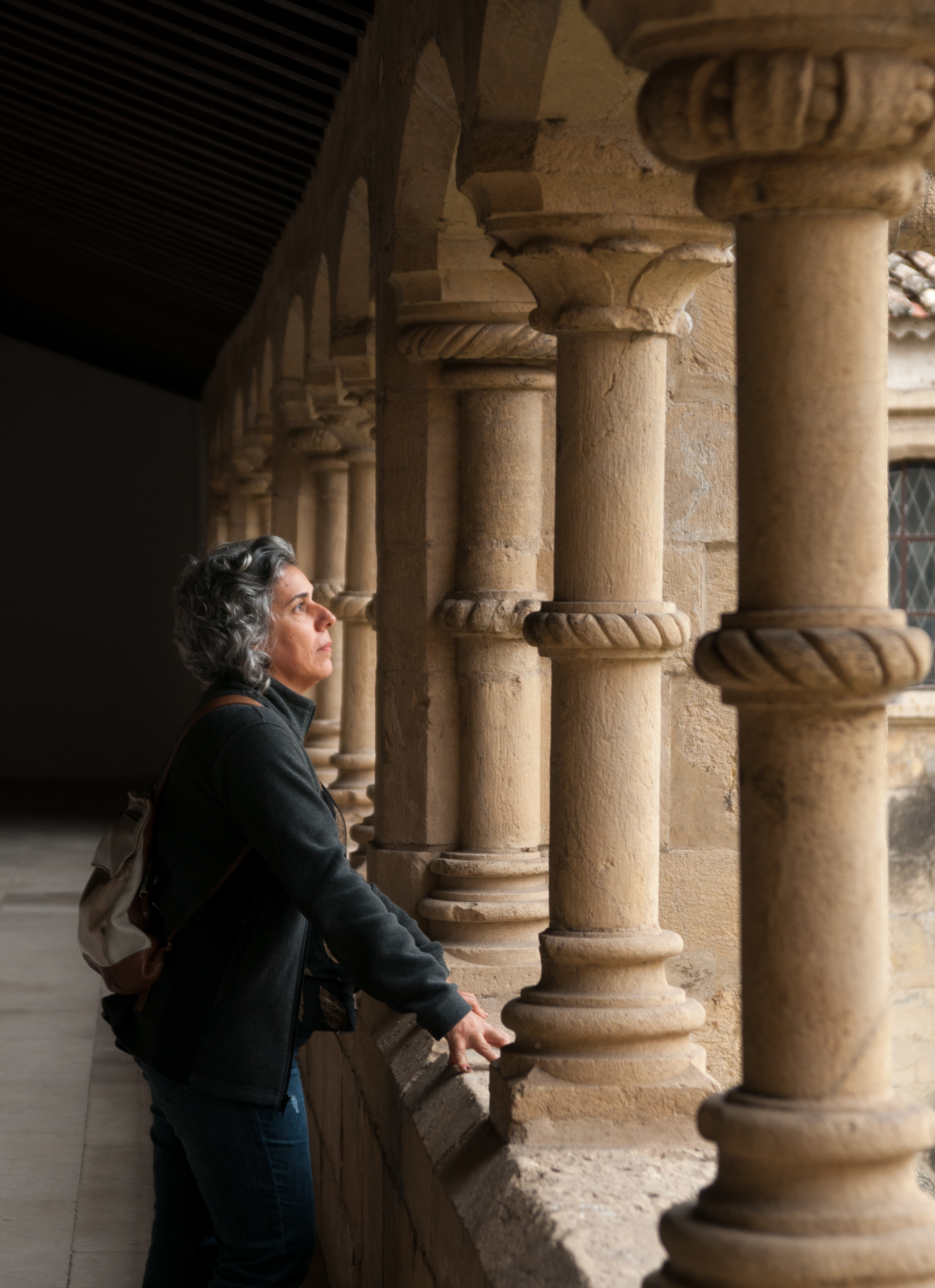 Najla Miranda at Santa Cruz Monastery - Coimbra, 2019