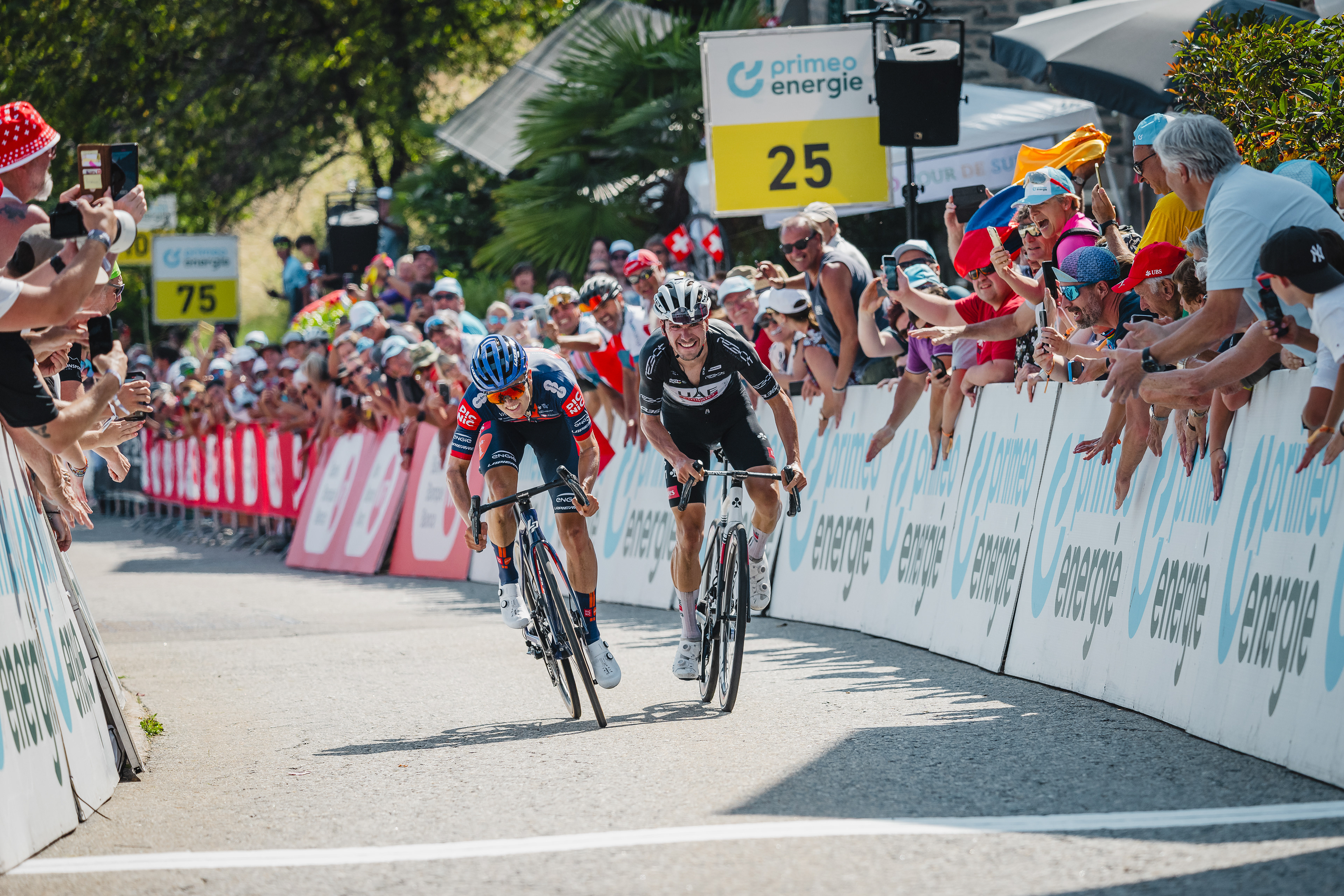 Arrivo Sta Maria - Tour de Suisse 2025