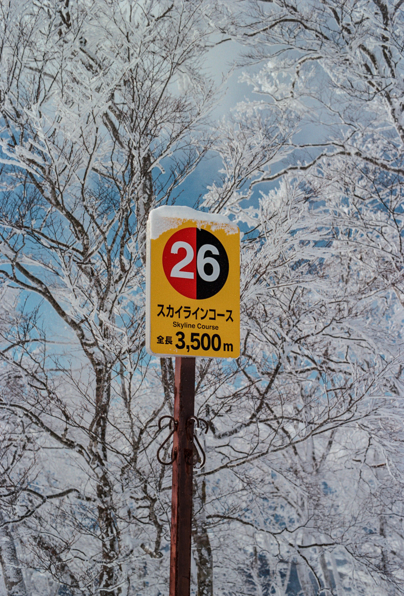 The entry to Skyline, legendary slope