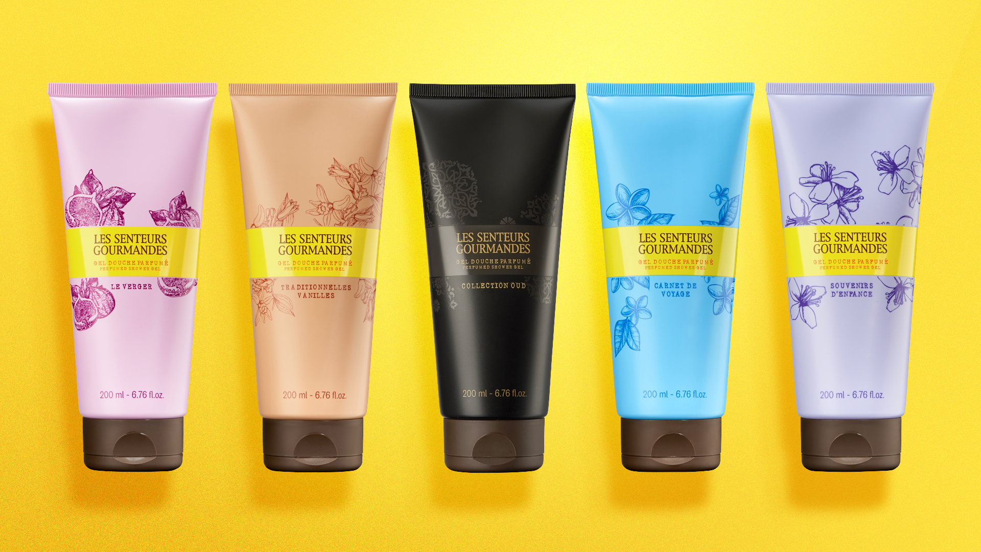 Gamme Gel douche parfumé