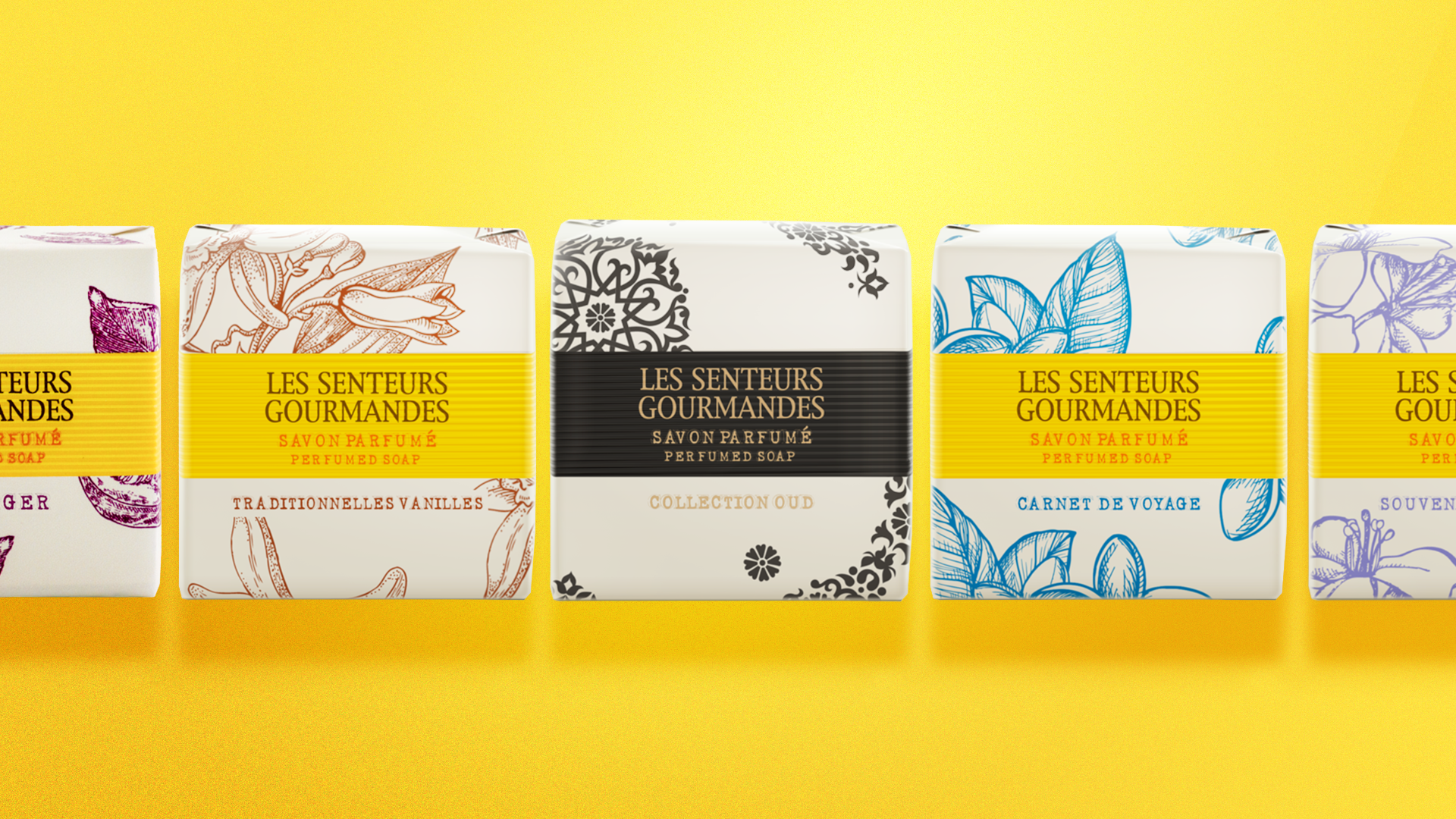 Gamme de Savon parfumé