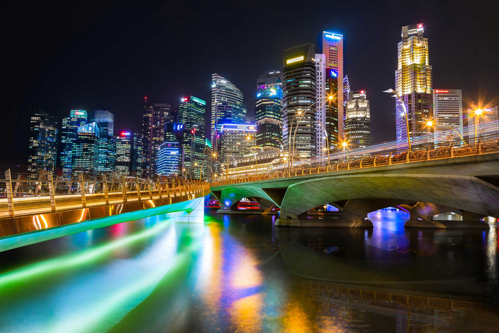 Esplanade Bridge Singapore