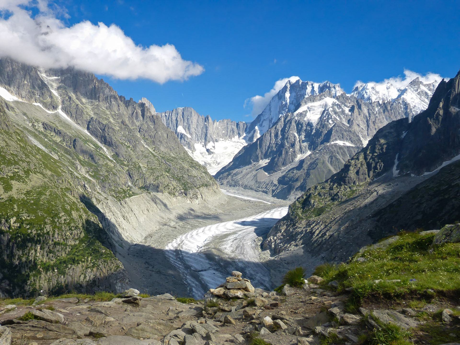 Glacier des Géants, France 2013