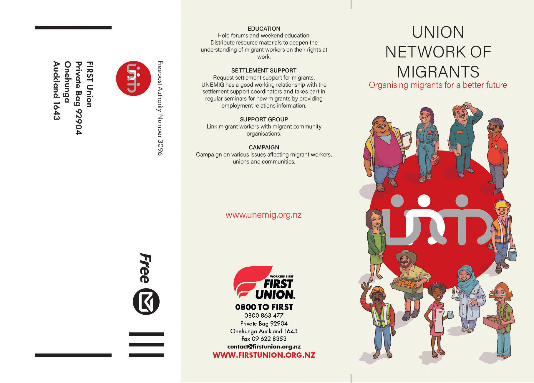 Unemig Pamphlet