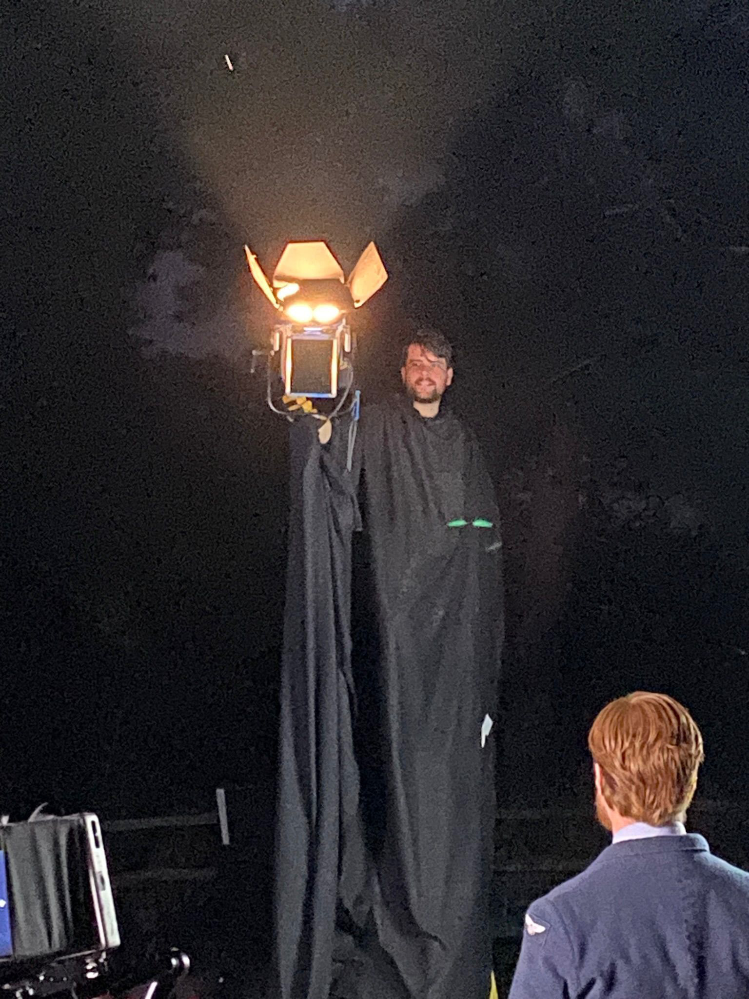 Fun BTS of me lighting a shot