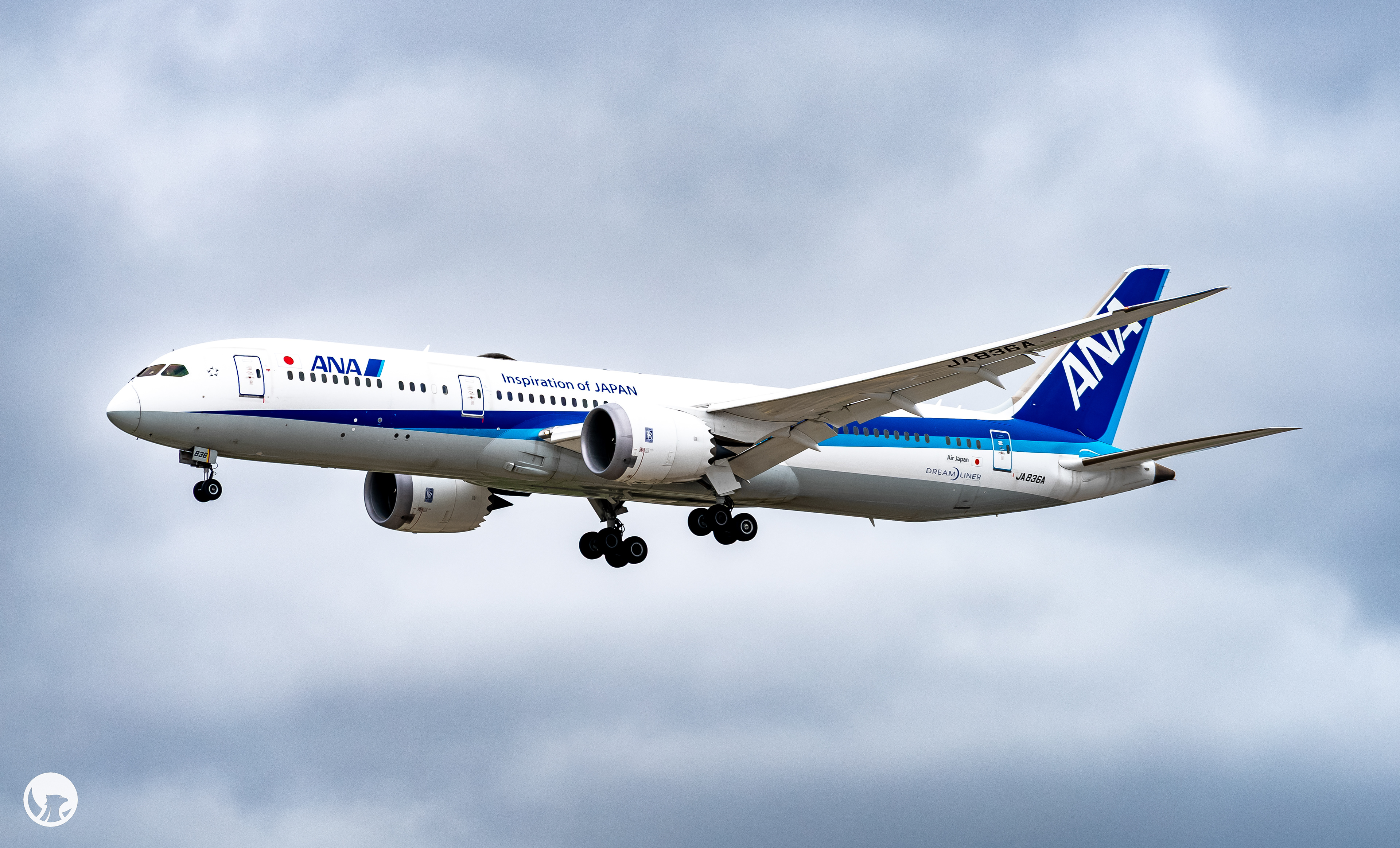 All Nippon Airways/Air Japan Boeing 787-9 Dreamliner JA836A