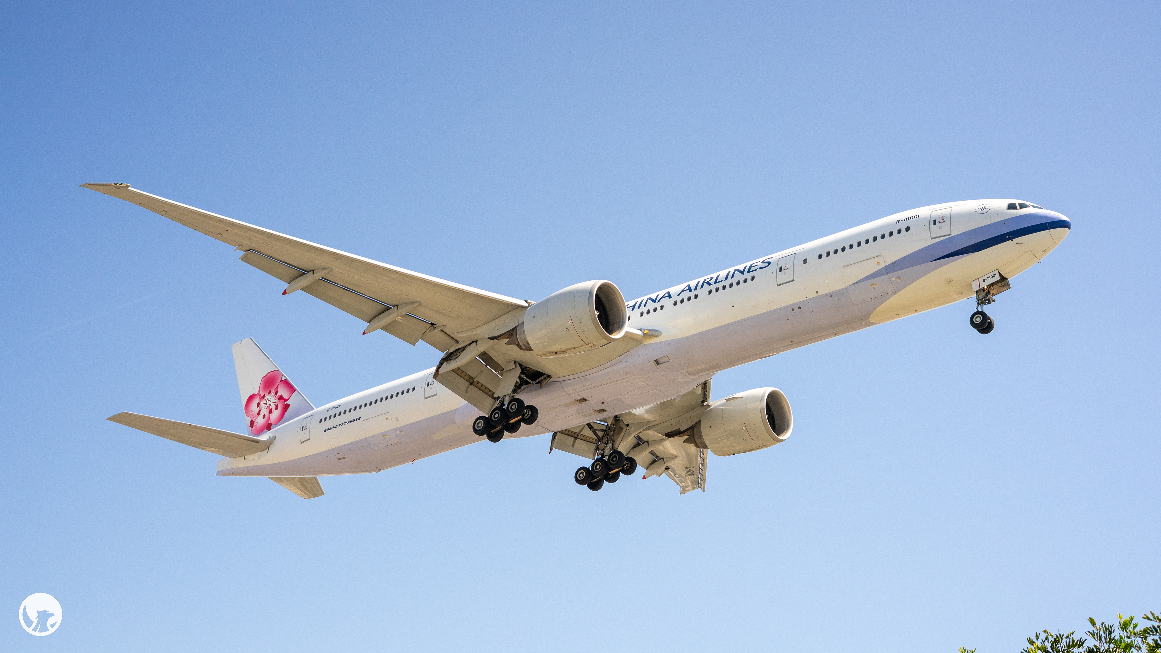 China Airlines Boeing 777-300ER B-I8001