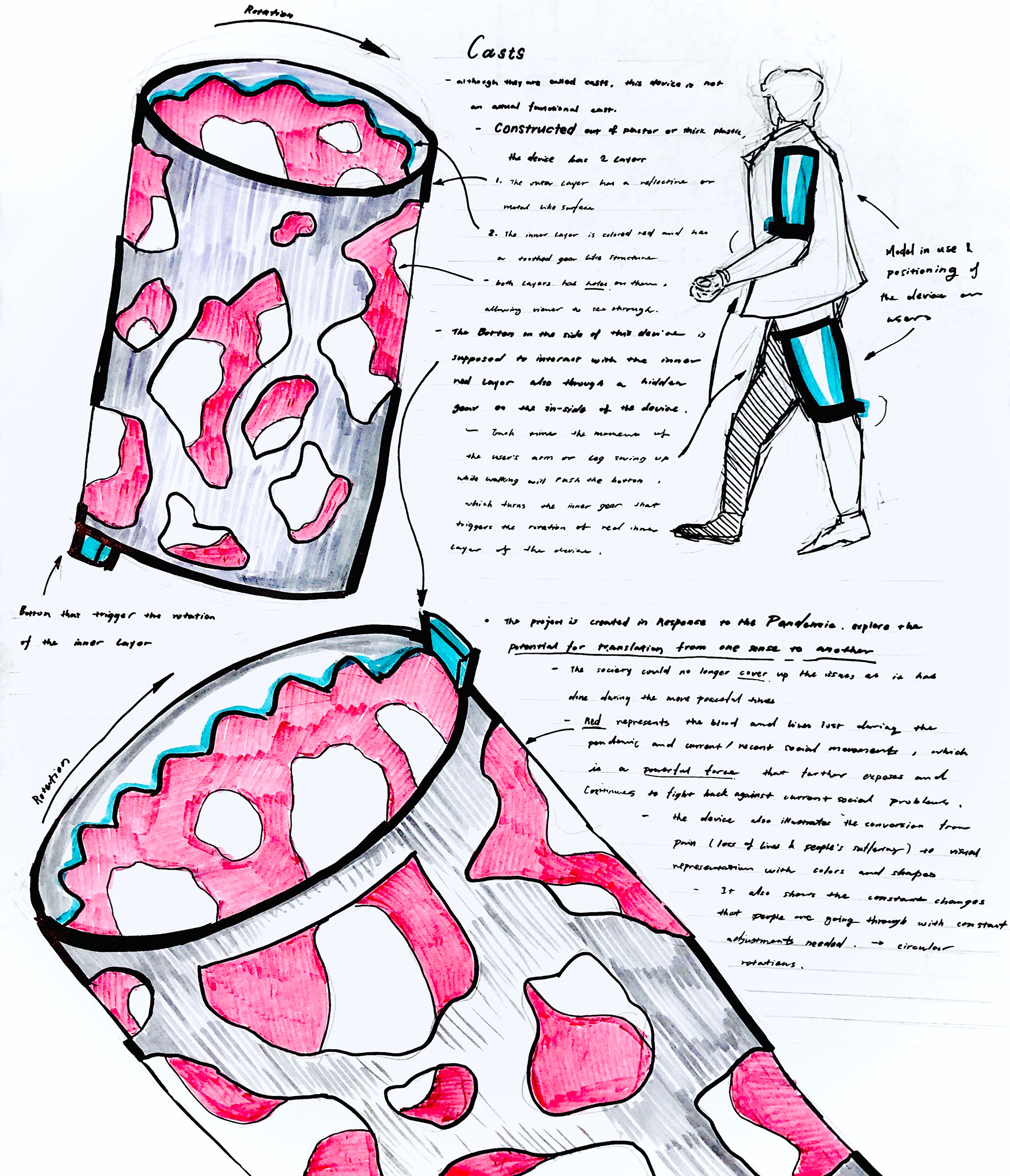 Process sketches