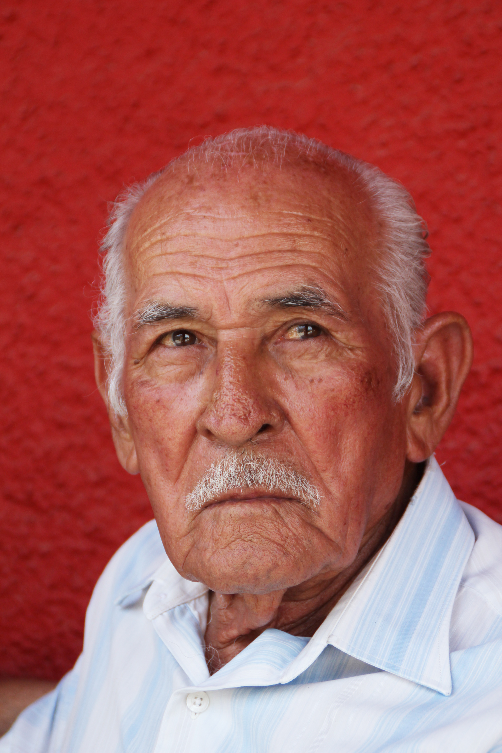 Grandad admiring grand son - Todos Santos, BCS - 2015