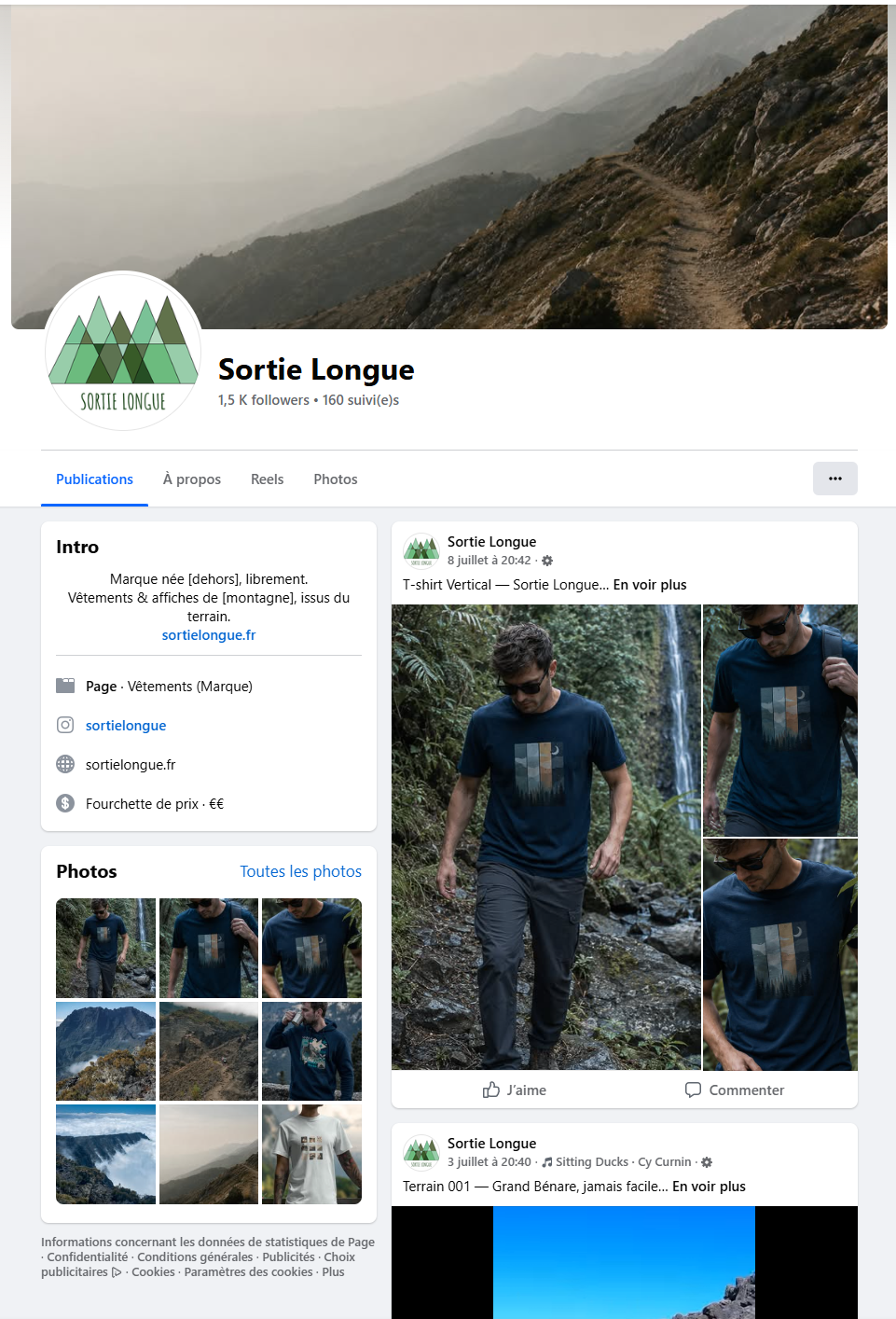 Page Facebook