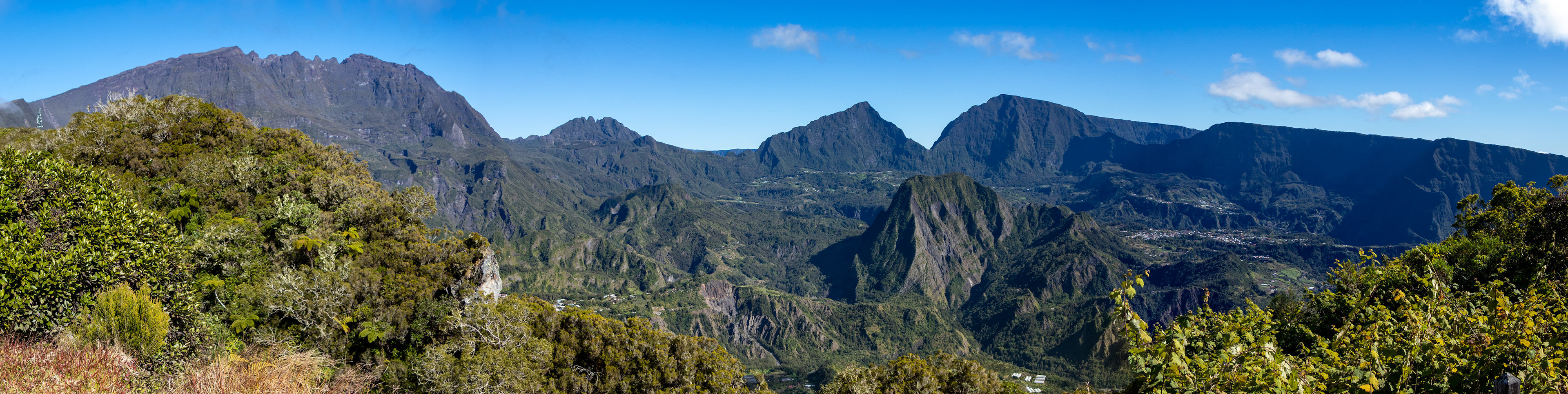 Cirque de Salazie depuis le gîte de Bélouve