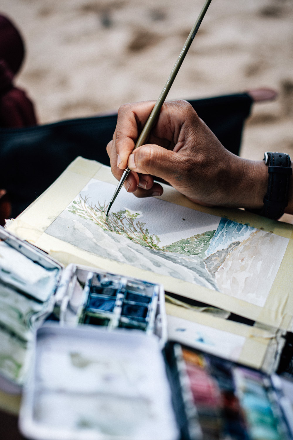 Green Bowl Beach, Bali, 2019.