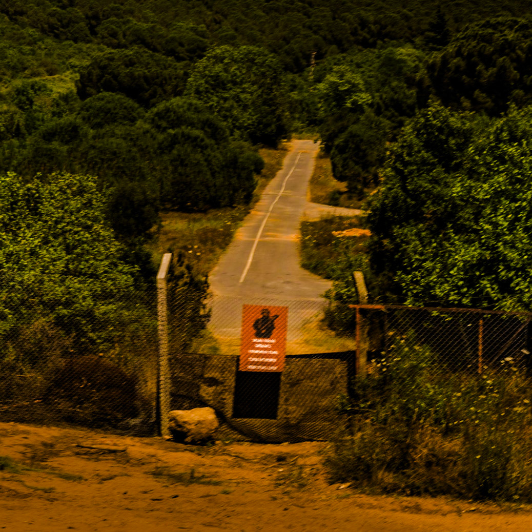 Fındıklı tepesi: the entrance of the abandoned army base