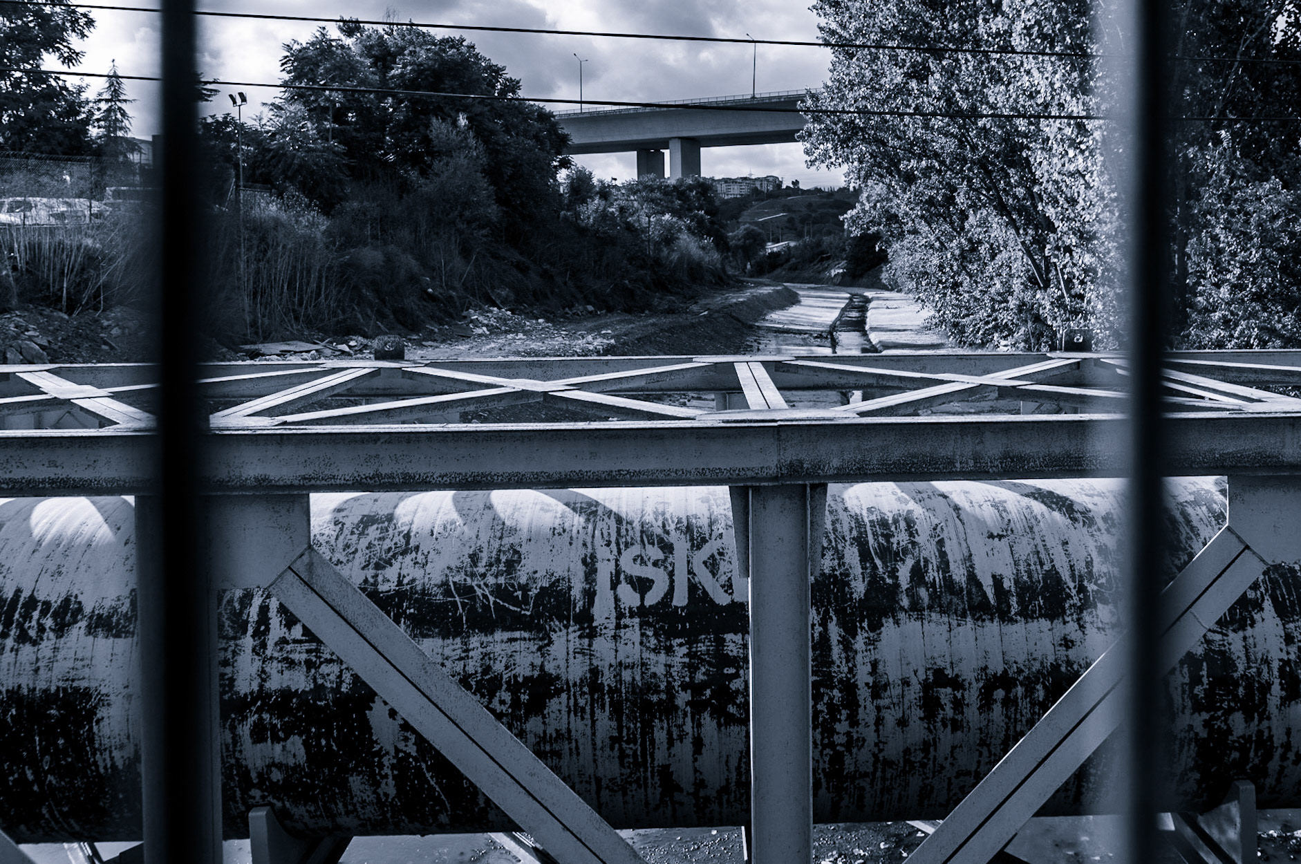 Akşemsettin: modern aqueduct