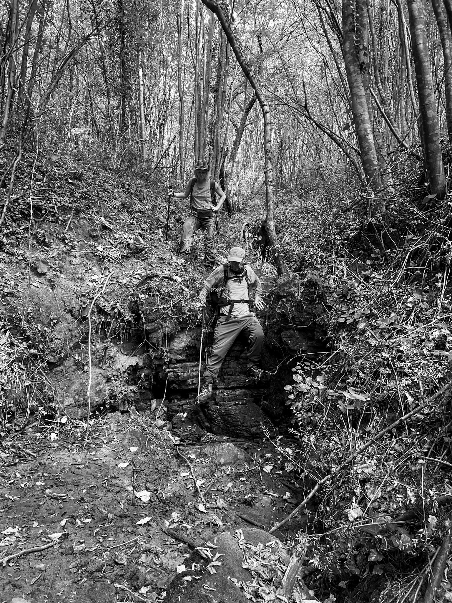 Kılıçlı southeastern streambed: making our way downstream