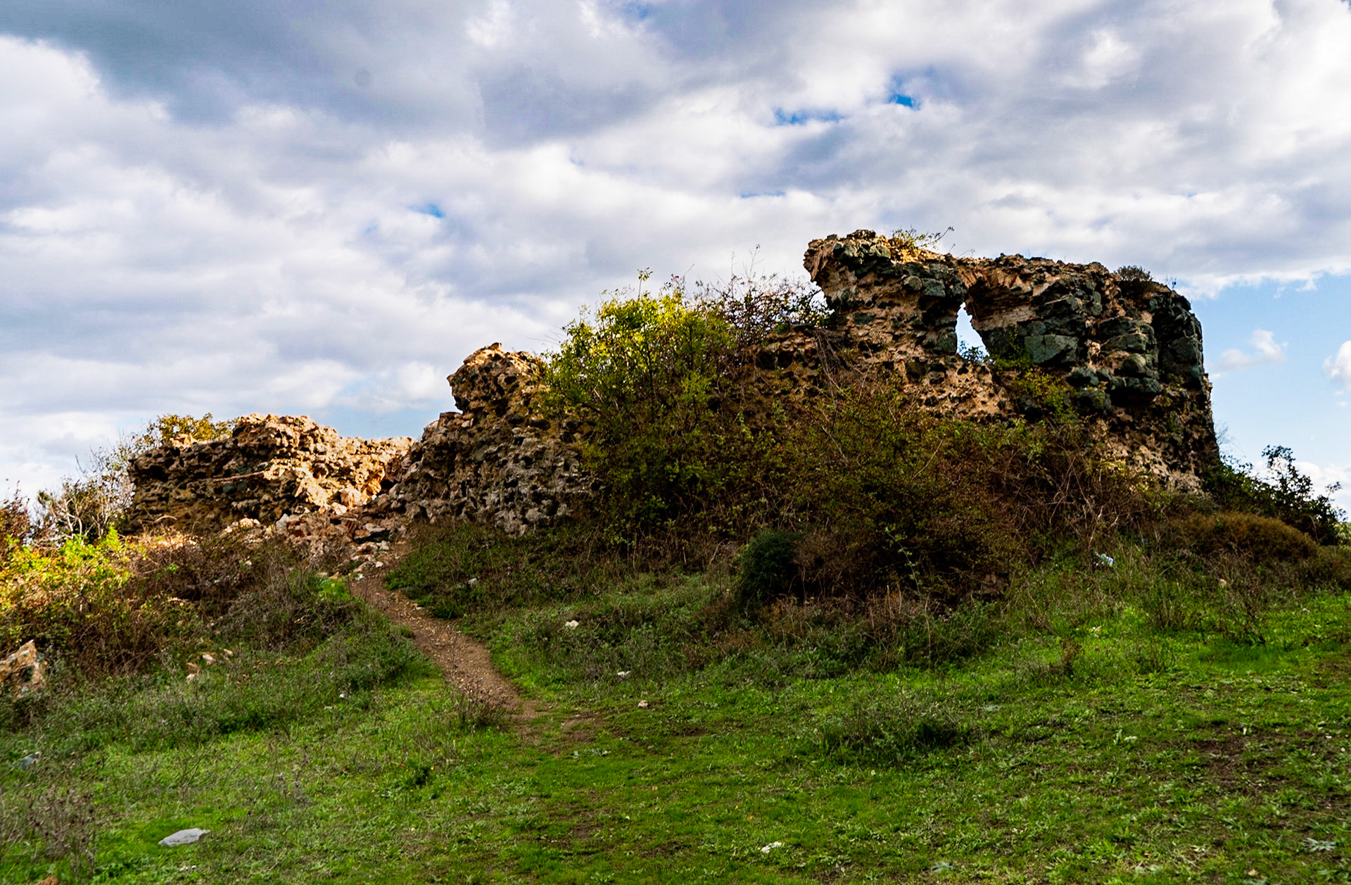 Poyraz fort: seen from the south