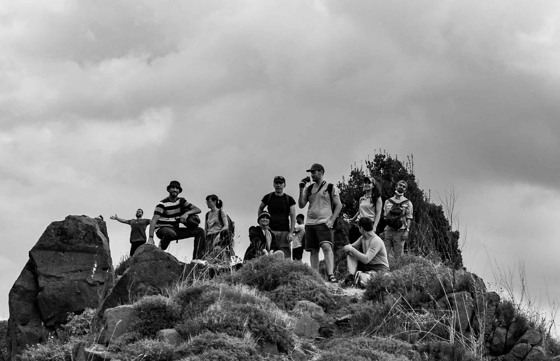 Karaburun: some of the group