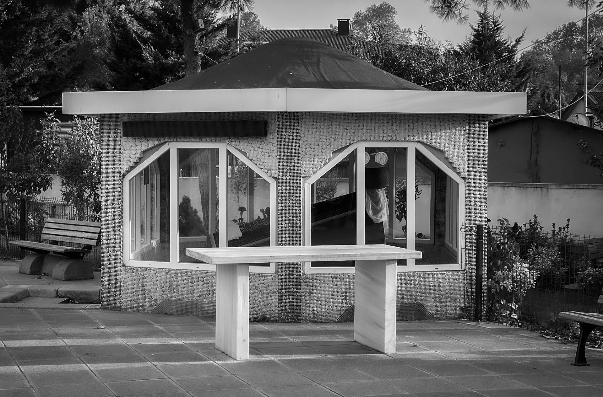 Terkos: the saint's tomb by the main mosque