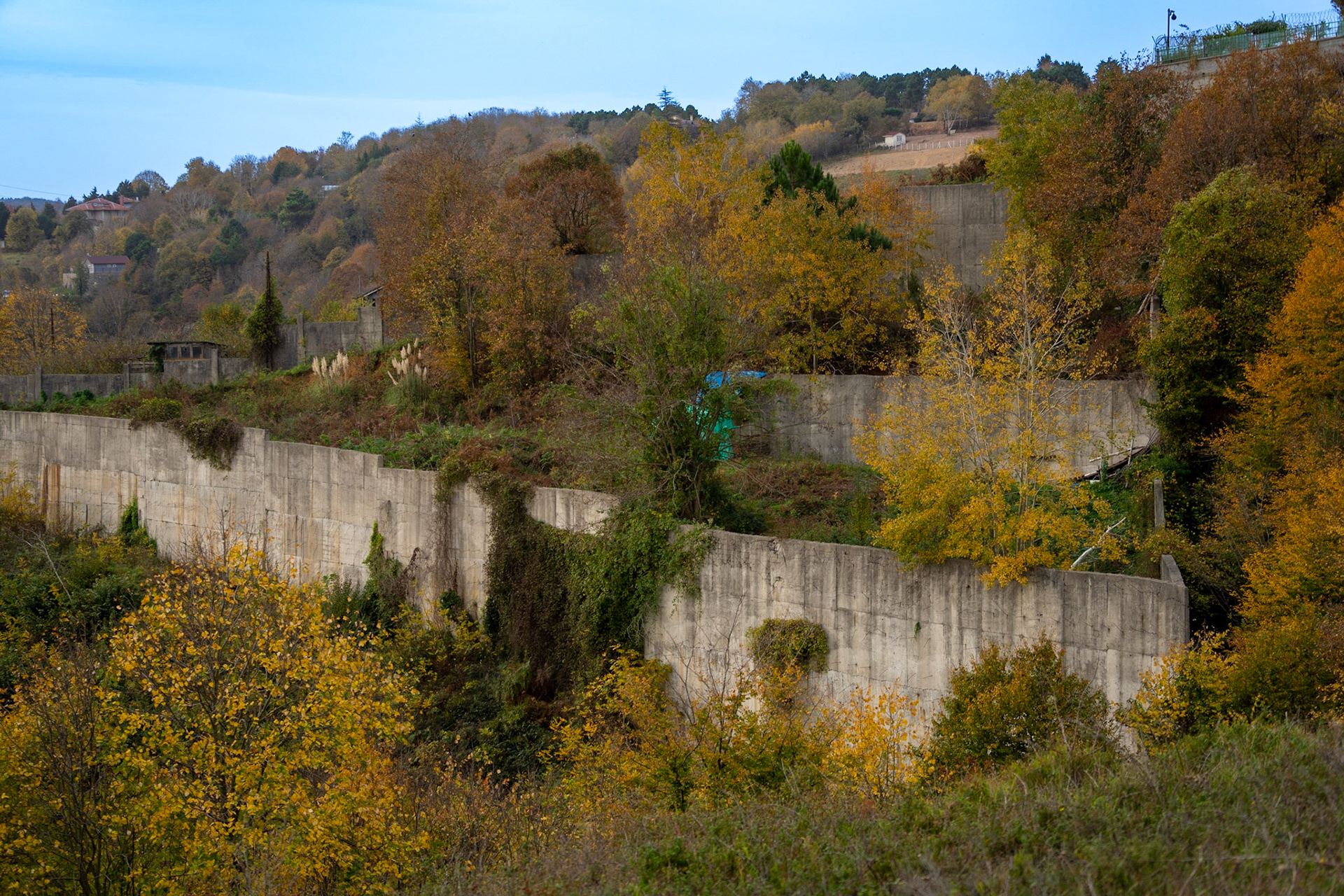 Mahmut Şevket Paşa: landslip terraces