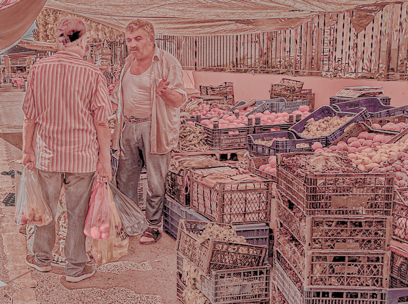 Küçükçekmece: street market