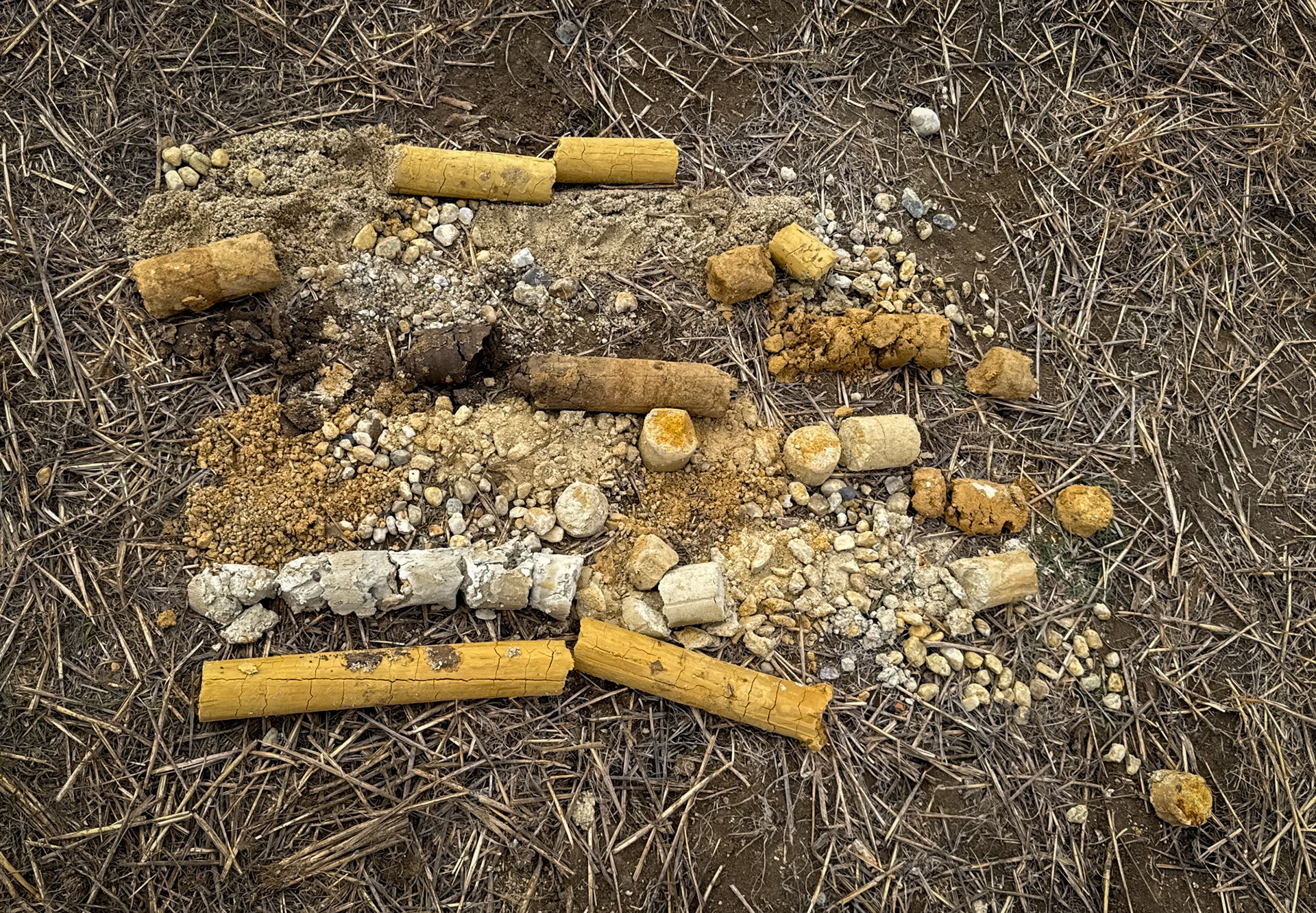 Yahudiköy moor: surveryors' cores