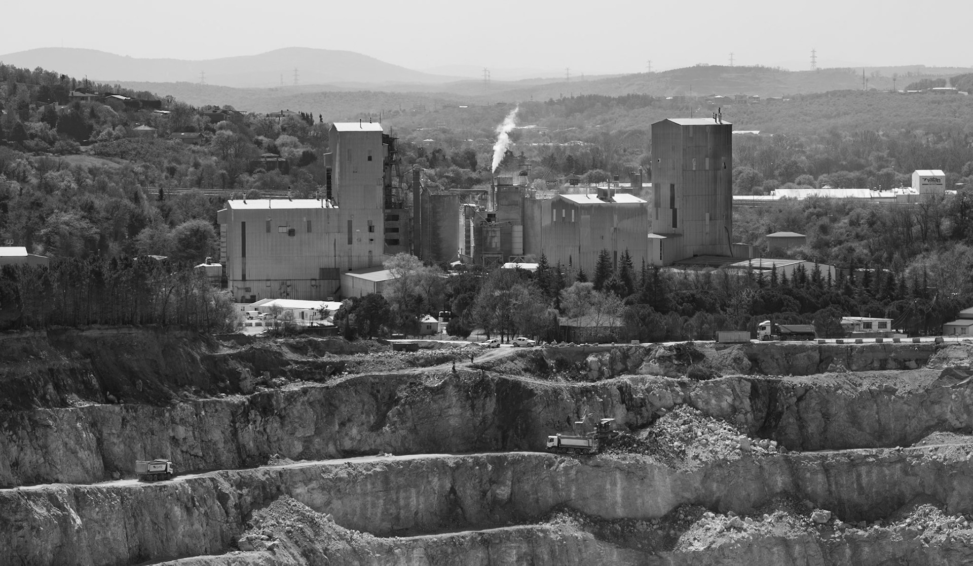 Hüseyinli opencast mine: view